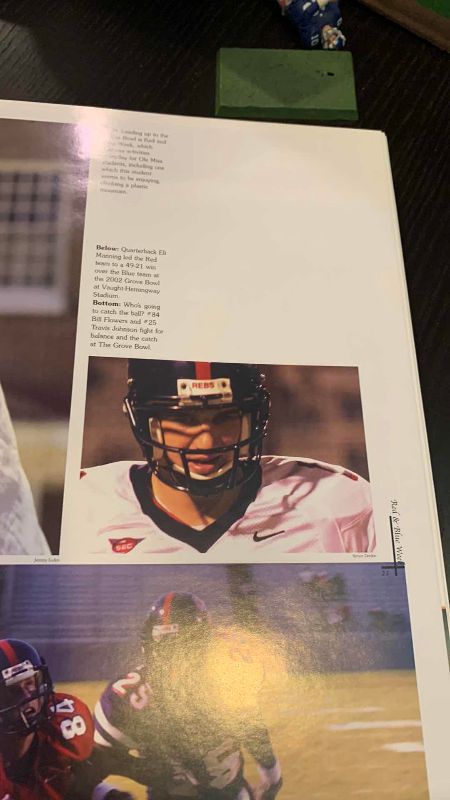 Photo 1 of ELI MANNING 2003 HIGH SCHOOL YEARBOOK