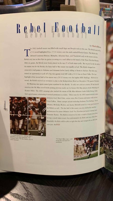 Photo 1 of ELI MANNING 2003 HIGH SCHOOL YEARBOOK