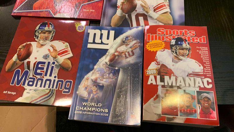 Photo 1 of 5-ELI MANNING BOOKS