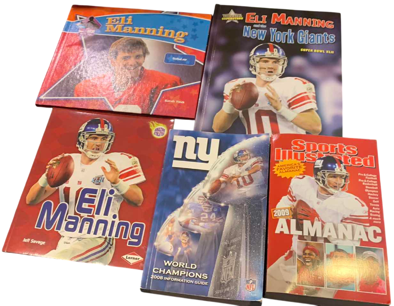Photo 1 of 5-ELI MANNING BOOKS