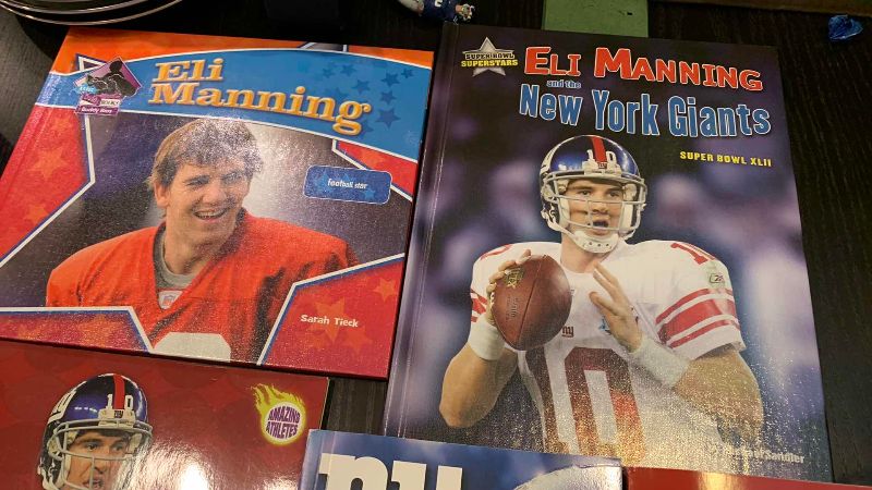 Photo 1 of 5-ELI MANNING BOOKS