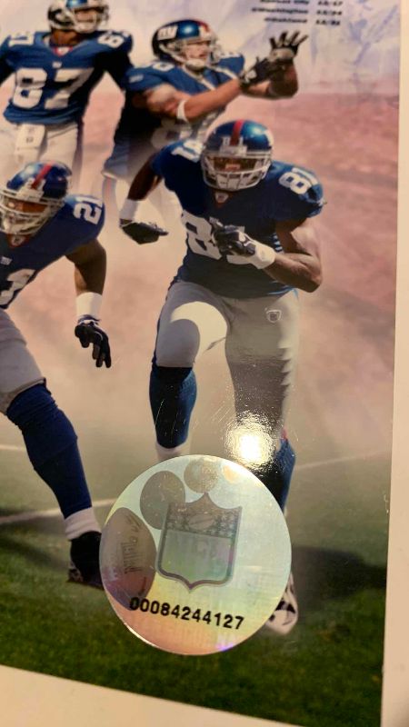 Photo 1 of 2005 8 X 10 NFL NEW YORK GIANTS TEAM PHOTO NFL AUTHENTICATED