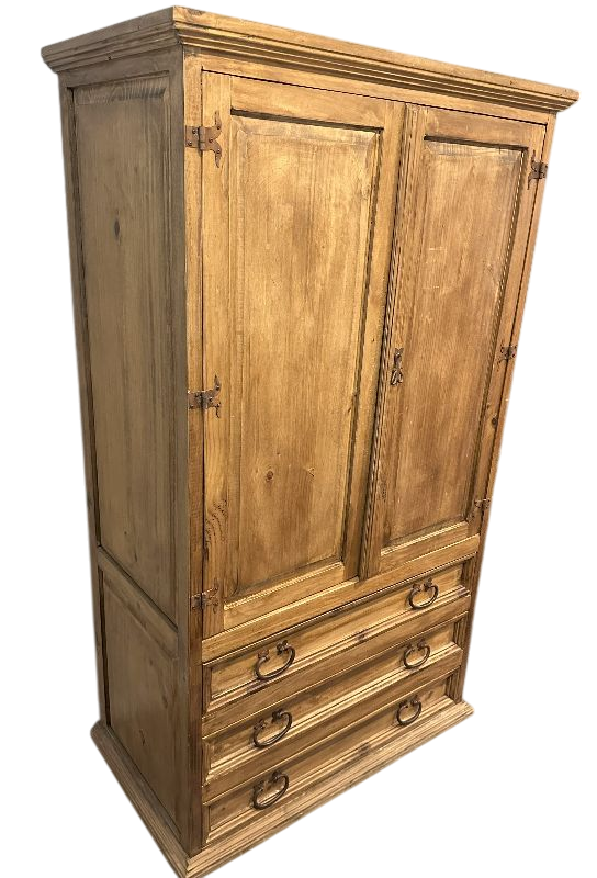 Photo 1 of WOOD WARDROBE 41” X 24” H 72”