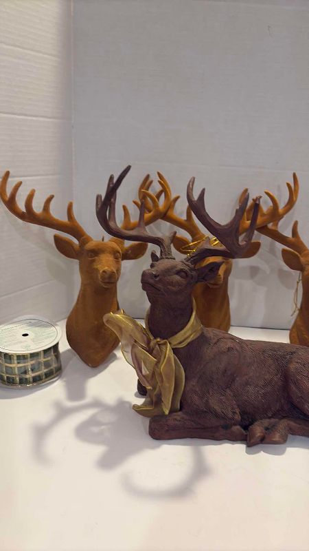 Photo 1 of CHRISTMAS STAG DECORATION