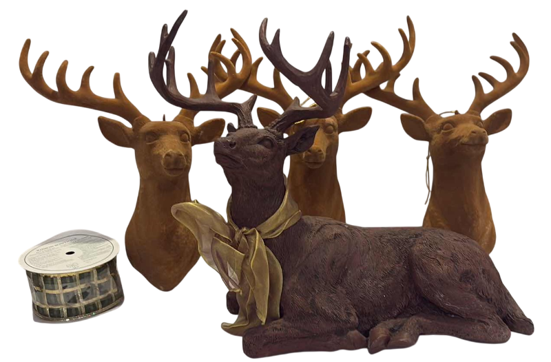 Photo 1 of CHRISTMAS STAG DECORATION