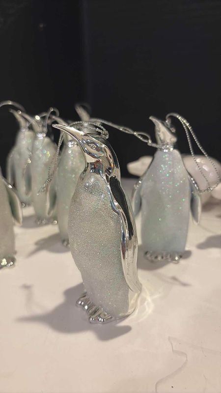 Photo 1 of PENGUINS AND POLAR BEARS CHRISTMAS ORNAMENTS 4”