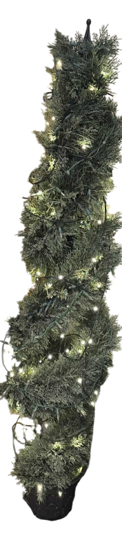 Photo 1 of CHRISTMAS SPIRAL WREATH TREE 70”