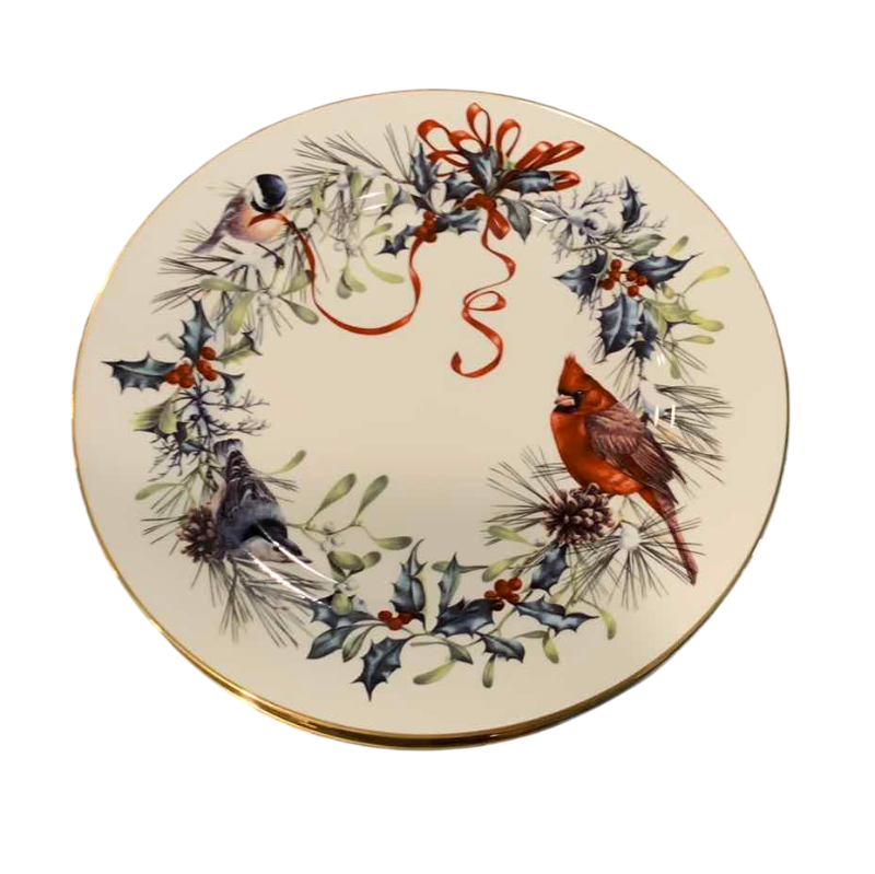 Photo 1 of LENOX "WINTER GREETINGS" CHRISTMAS DINNERWARE 6 PIECES 