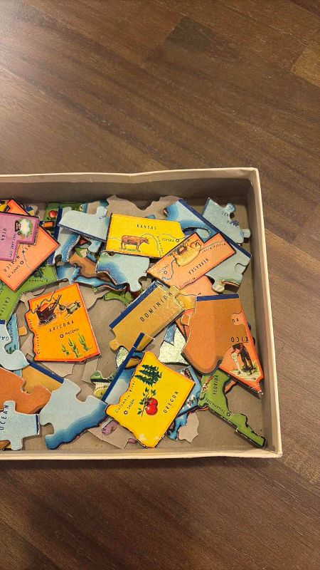 Photo 1 of 1953 PUZZLE OF THE UNITED STATES