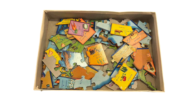 Photo 1 of 1953 PUZZLE OF THE UNITED STATES
