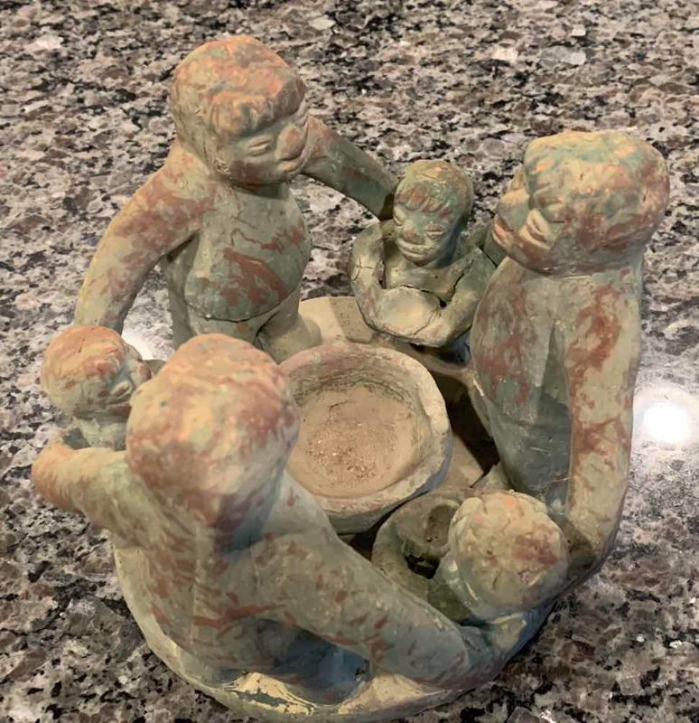 Photo 1 of CIRCLE OF FRIENDS TERRA COTTA 6" TALL