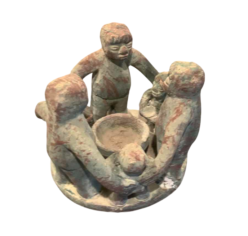 Photo 1 of CIRCLE OF FRIENDS TERRA COTTA 6" TALL