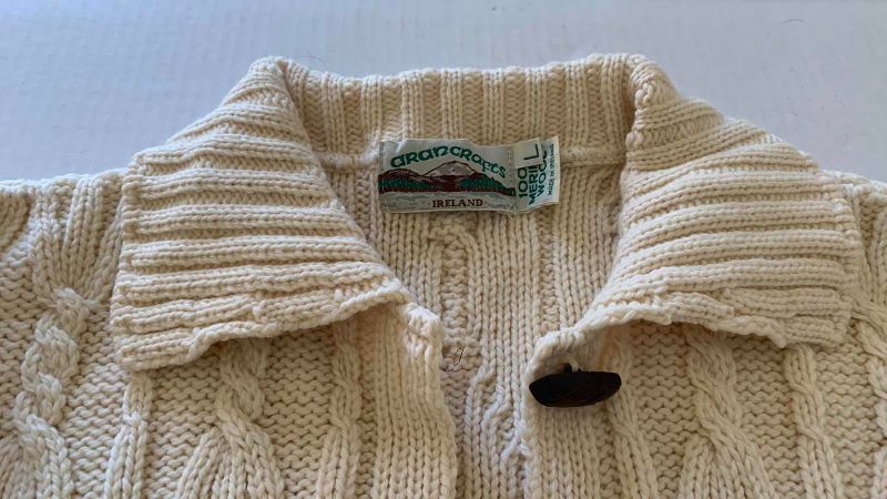 Photo 1 of ARANCRAFTS MADE IN IRELAND 100% MERINO SWEATER SIZE L