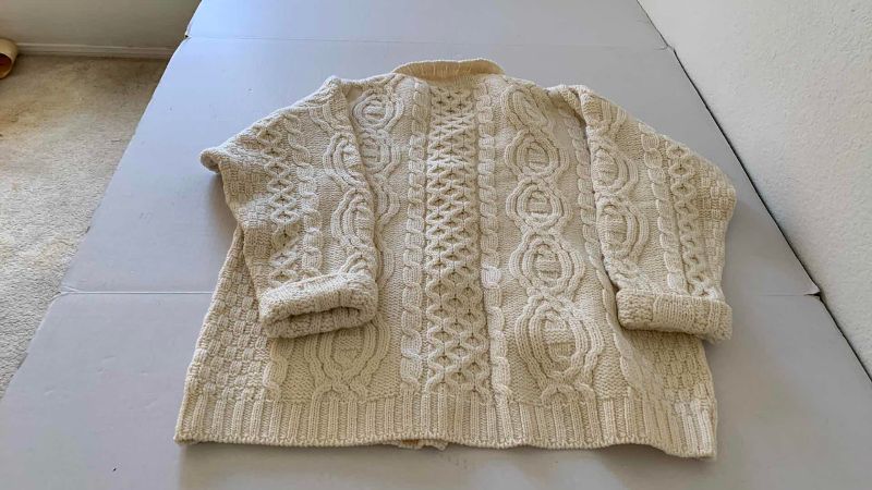 Photo 1 of ARANCRAFTS MADE IN IRELAND 100% MERINO SWEATER SIZE M