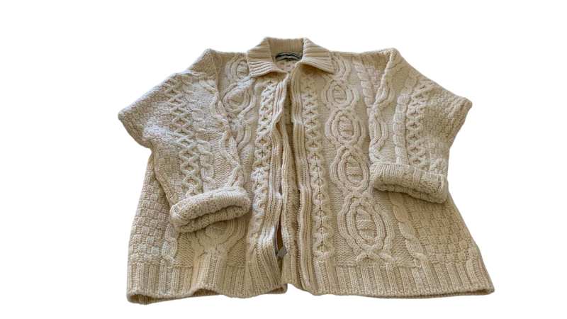 Photo 1 of ARANCRAFTS MADE IN IRELAND 100% MERINO SWEATER SIZE M