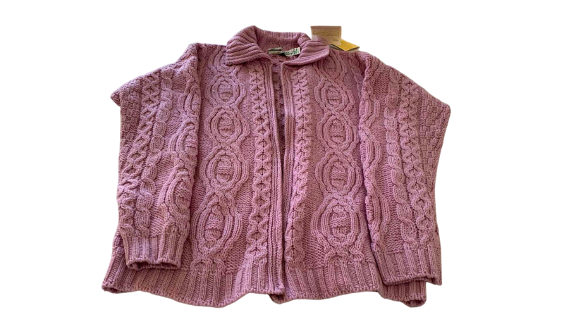 Photo 1 of ARONCRAPES MADE IN IRELAND 100% MERINO WOOL SWEATER SIZE M