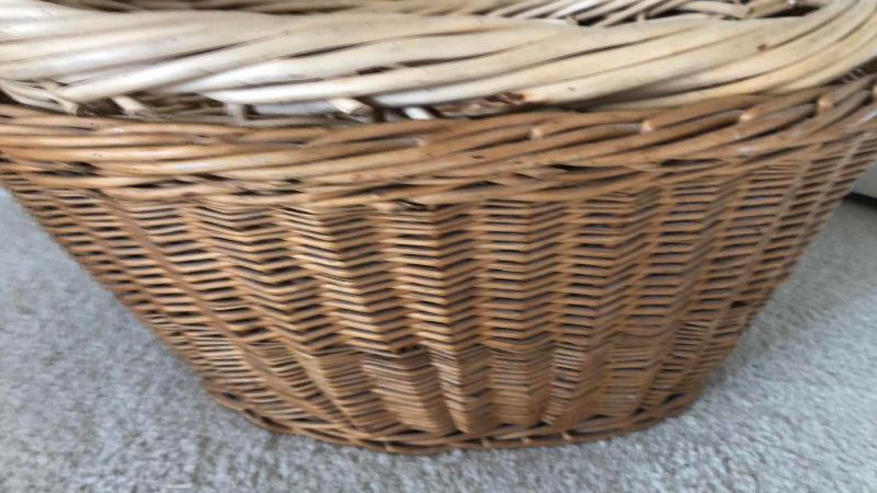 Photo 1 of 2 LARGE WOVEN BASKETS 28”