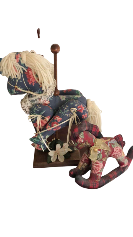 Photo 1 of 2 STUFFED HORSES