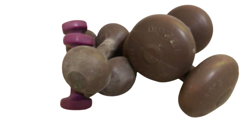 Photo 1 of 3 SETS OF DUMBBELLS