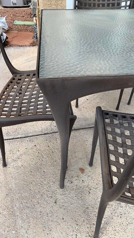 Photo 1 of BROWN JORDAN SOL Y LUNA GAZELLE CHAIRS AND TABLE