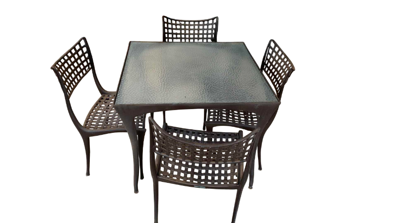 Photo 1 of BROWN JORDAN SOL Y LUNA GAZELLE CHAIRS AND TABLE