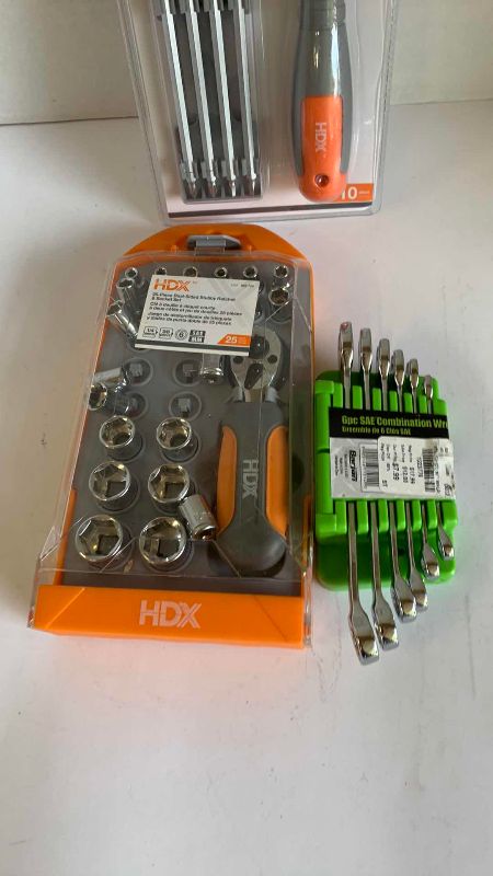 Photo 1 of SCREWDRIVER, SOCKETS AND WRENCHES