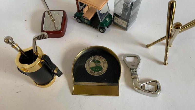 Photo 1 of GOLF,BASEBALL AND MOTOR SPORTS ITEMS