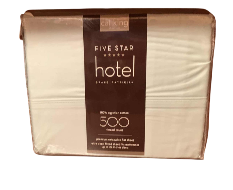 Photo 1 of CAL KING EGYPTIAN COTTON 500 THREAD COUNT SHEET SET