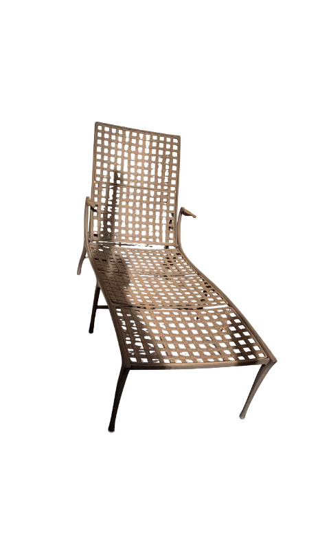 Photo 1 of METAL LOUNGE CHAIR