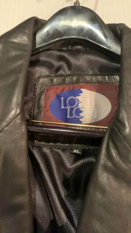 Photo 1 of 2- MEN'S JOSEPH ABBOUD LEATHER JACKETS (XL)