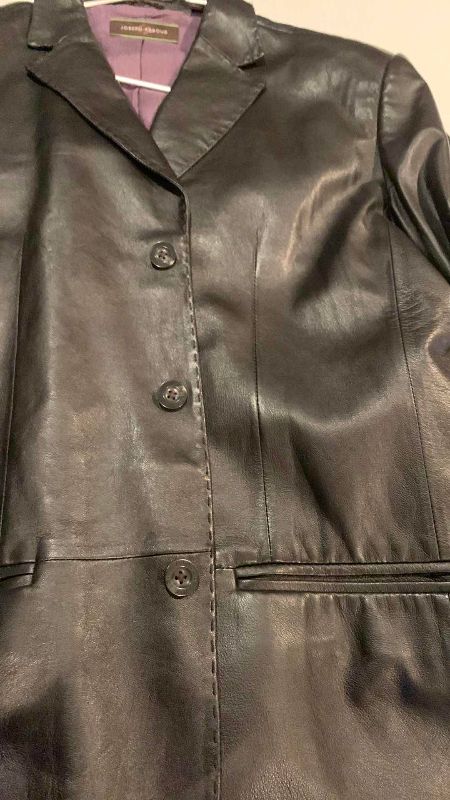 Photo 1 of 2- MEN'S JOSEPH ABBOUD LEATHER JACKETS (XL)