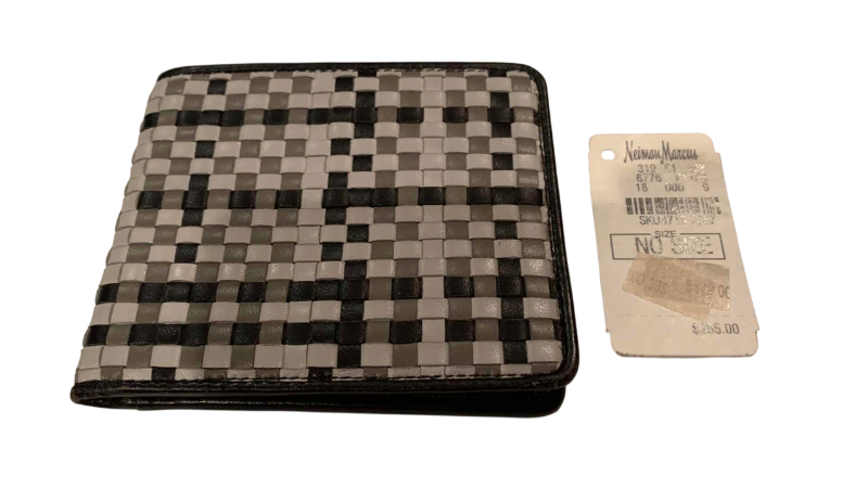 Photo 1 of PAUL SMITH WOVEN LEATHER WALLET