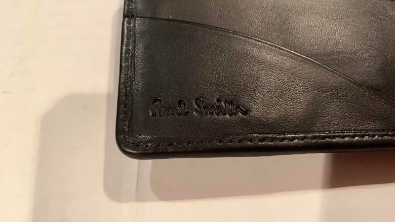 Photo 1 of PAUL SMITH WOVEN LEATHER WALLET