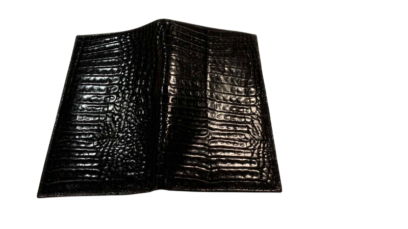 Photo 1 of TUMI CROCODILE EMBOSSED CALF WALLET