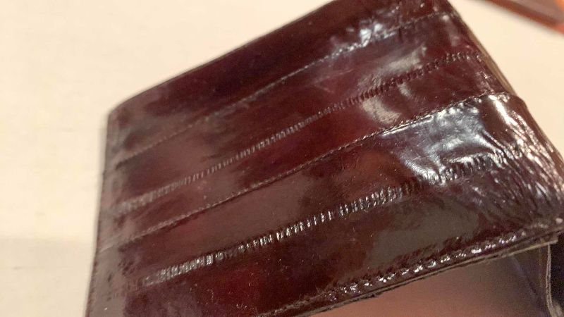 Photo 1 of EEL SKIN WALLET