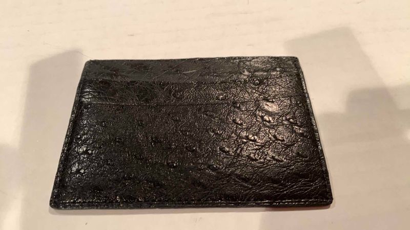 Photo 1 of OSTRICH CARD HOLDER