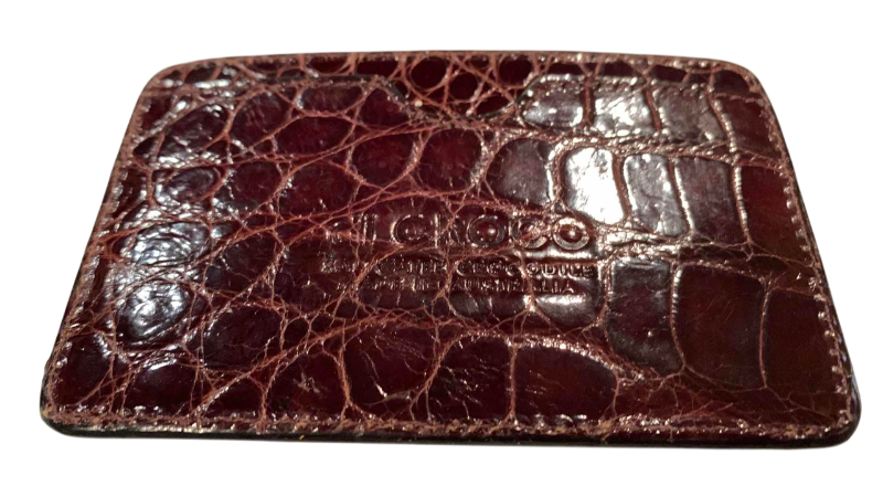 Photo 1 of CROCODILE CARD HOLDER FROM AUSTRALIA