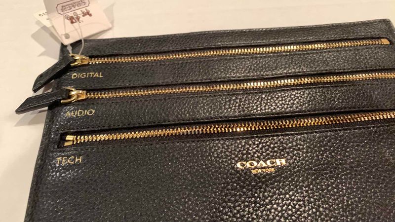 Photo 1 of COACH ELECTRONIC CORD ZIP POUCH