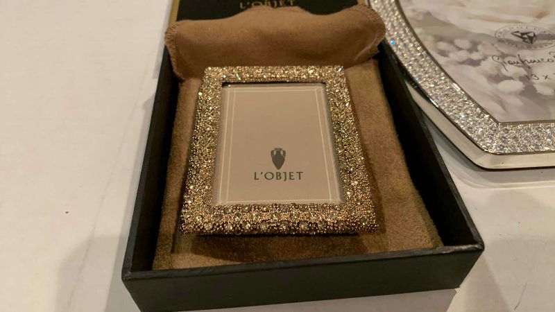 Photo 1 of $95 L’OBJET AND GIAFRANCO RANOLDI PICTURE FRAMES