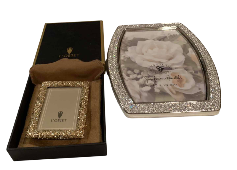 Photo 1 of $95 L’OBJET AND GIAFRANCO RANOLDI PICTURE FRAMES