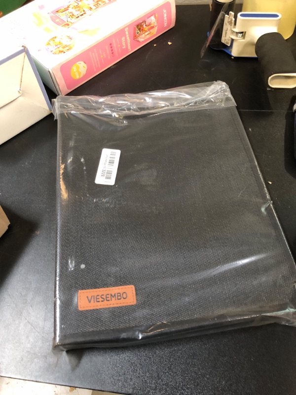 Photo 1 of Important Document Organizer Zipper Binder,Fireproof Document Bag for Birth Certificate Protector, Waterproof Bill Organizer in Case I Go Missing Binder for Home Safe, 4 Ring Receipt Holder