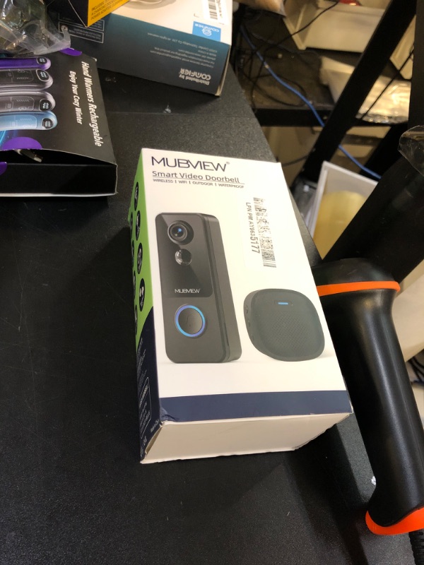 Photo 1 of Doorbell Camera Wireless No Subscription - Local & Cloud Storage, Smart Video Doorbell with Chime, 2.4G WiFi Door Bell Ringer Battery Powered, 1080p HD, 2-Way Audio, Human Detection, Night Vision