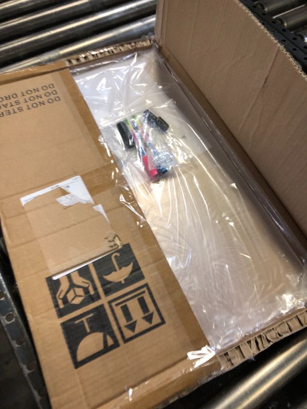 Photo 1 of AMUSIGHT Large Clear Acrylic Dry Erase Board, 24" X 16" Black Non-Magnetic Frameless Clear White Board for Wall, Erasable Acrylic Board for Wall, Home, Office, School, 2 Markers