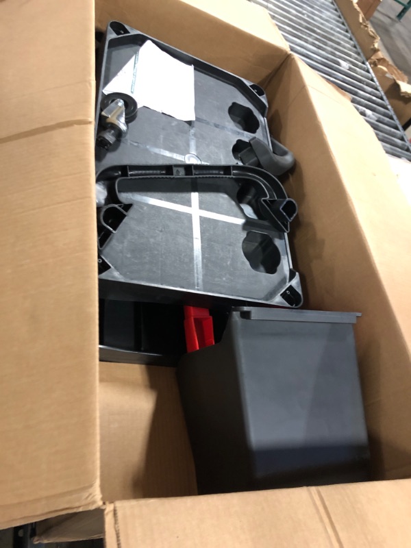 Photo 1 of YITAHOME Auto Detailing Cart with Wheels, 3 Tier Rolling Detail Cart with Long Hanging Plate & Hooks & Hanging Bucket, Car Wash Organizer Cart for Detailers Garage, Workshop, Repair Shop, Storage Tool