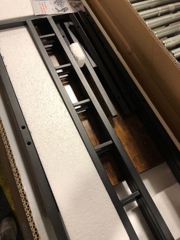 Photo 1 of YCHF 6-Tier Kitchen Bakers Rack, Utility Storage Shelf, Mini Fridge & Microwave Oven Stand Table, Coffee Bar, Adjustable Kitchen Shelves Freestadning for Kitchen Home Office