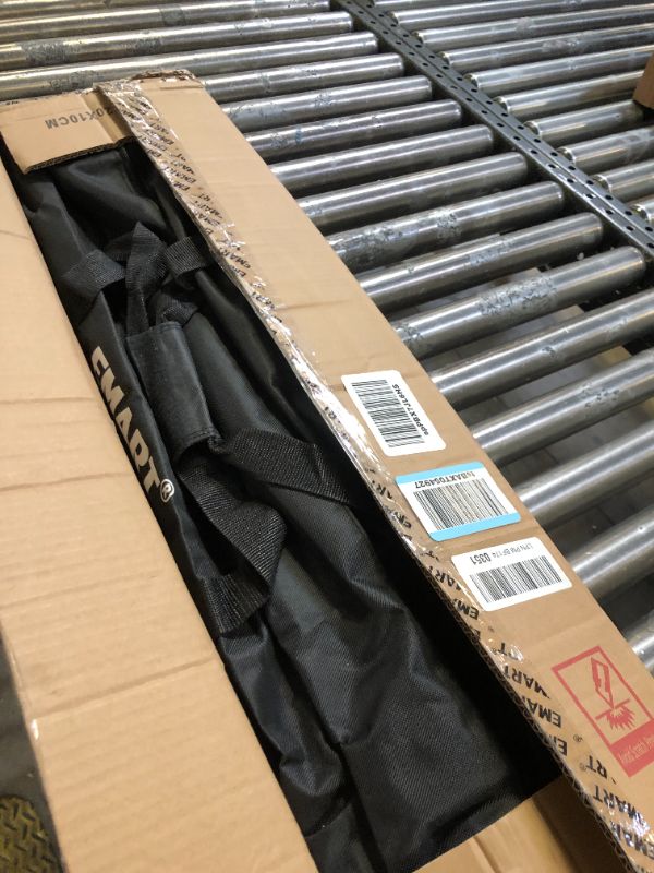 Photo 1 of EMART Backdrop Stand, 20x7ft(WxH) Large Adjustable Backdrop Stand for Paties,Wedding, Photo Studio Background Stand Support Kit with 308° Angle Rotatable Connector, 8 Backdrop Clamps, 3 Sandbags-White