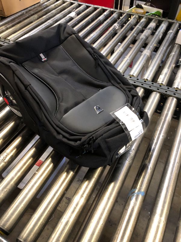 Photo 1 of GOTECH Rolling Backpack,Waterproof Backpack with Wheels for Business and Travel Commuter, Carry on Backpack with Laptop Compartment, Fit 17 Inch Laptop, Wheeled Backpack for Adults