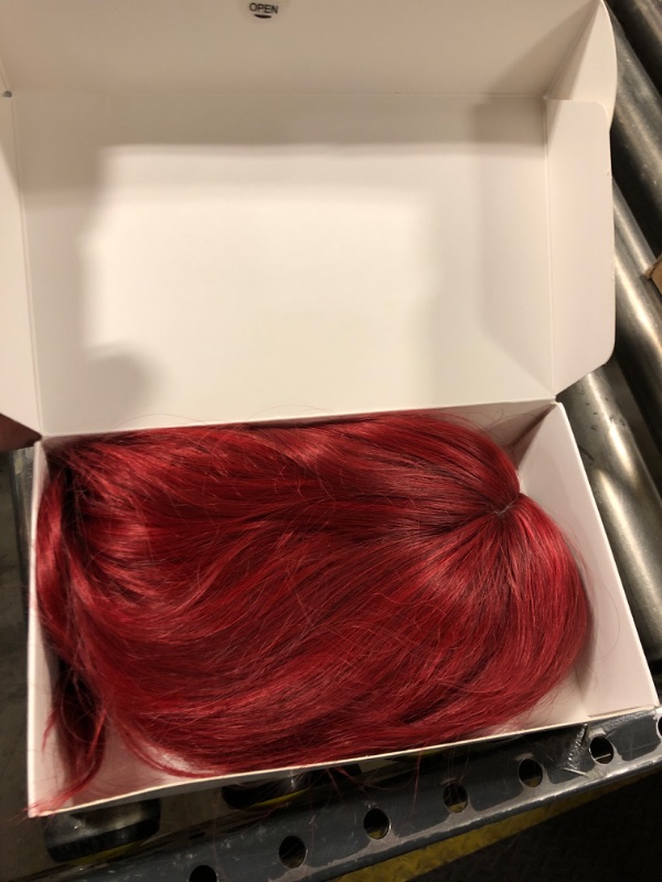 Photo 1 of Long Red Wig for Women 26Inch Wavy Curly Red Hair Wigs Synthetic Hair Replacement Wig Heat Resistant Hair Wig for Daily Party Use Halloween Costume Wig