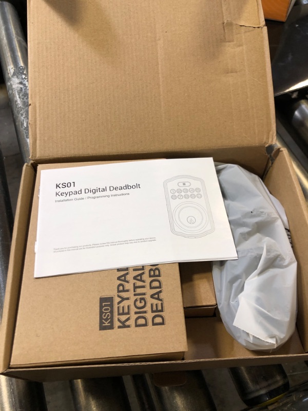 Photo 1 of Veise Keyless Entry Door Lock with 2 Door Knobs - Keypad Door Lock with Handle, Front Door Lock Set, Electronic Keypad Deadbolt Smart Lock, Auto Lock, Easy Installation, Oil-Rubbed Bronze