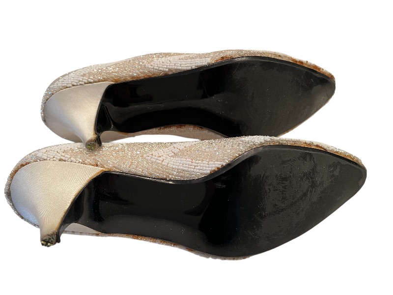 Photo 1 of !!!!VINTAGE J.RENEE BEADED HEELS WOMENS SIZE 8